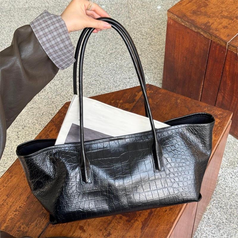 Women Bags Branded - حقيبة يد فاخرة بنقش التمساح، حقيبة