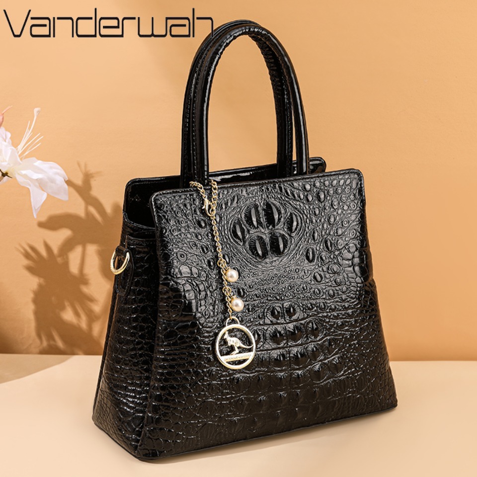 Women Bags Branded - حقيقية العلامة التجارية عالية الجودة التمساح