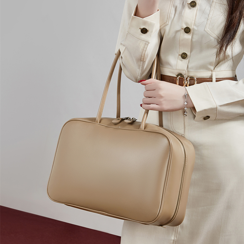 حقيبة بوسطن كبيرة من الجلد الط - مراجعة Women Hand Bags For Office وسعره