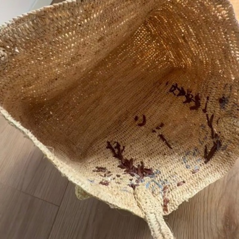 حقيبة يد جديدة مصنوعة يدويًا م - مراجعة Women'S Raffia Bags وسعره