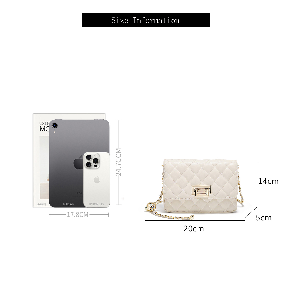 حقيبة كتف نسائية فاخرة من الجل - مراجعة Women Bags 2026 Trends وسعره