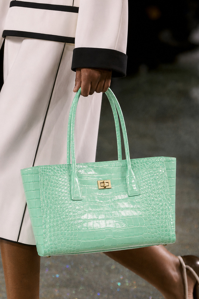 حقيبة يد SHELKSBAG لامعة بنقشة - مراجعة Women Hand Bags For Office وسعره