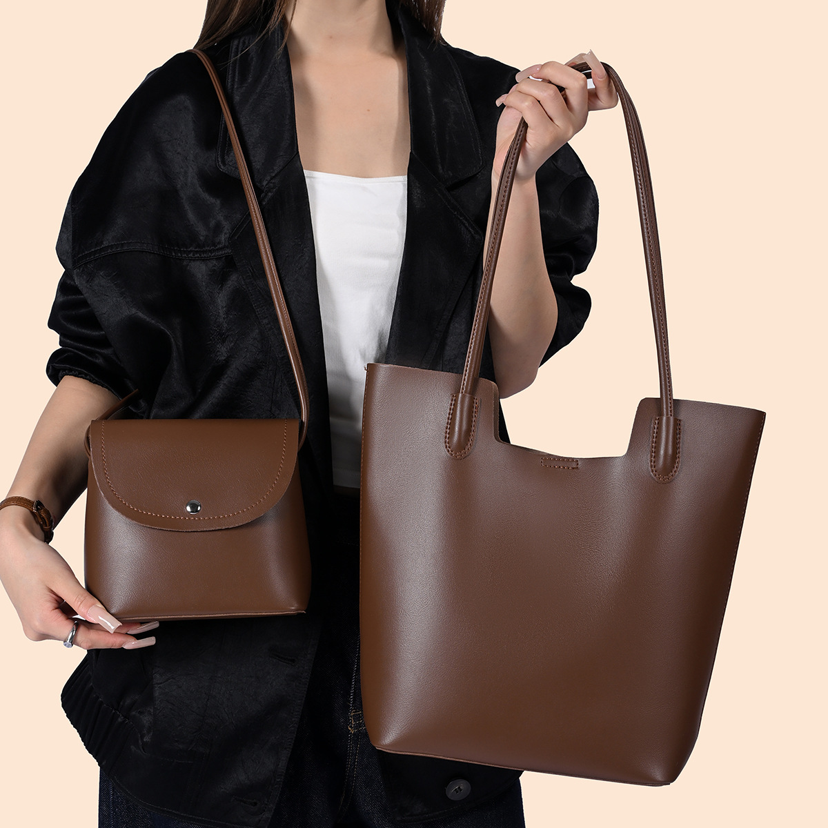 حقائب كتف من الجلد الصناعي للن - مراجعة Women'S Bags Handbags وسعره