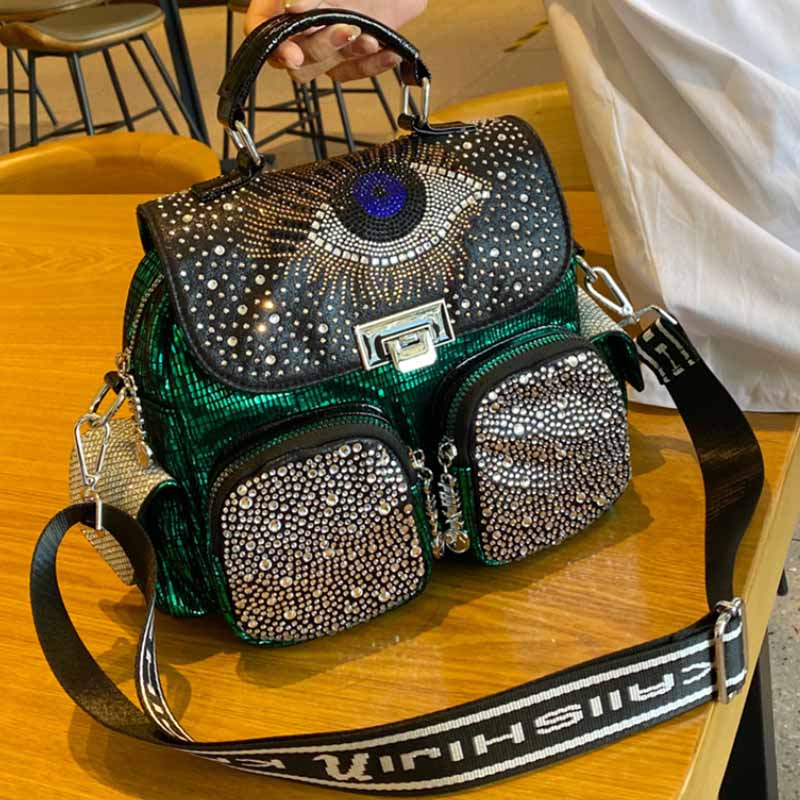 موضة المرأة على ظهره سعة كبيرة - مراجعة Women Bags Branded وسعره