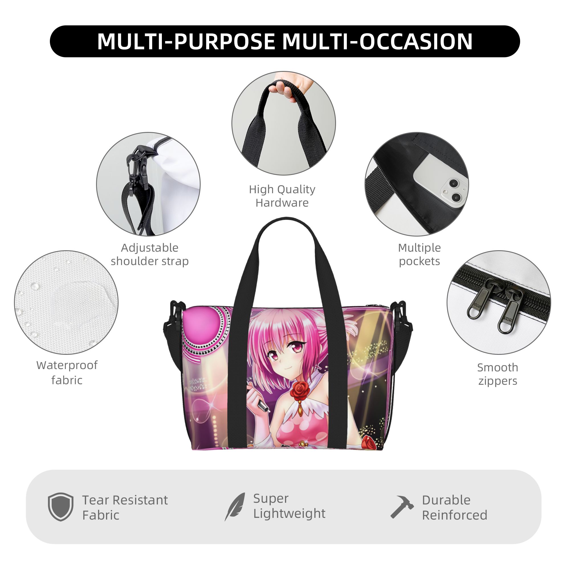 حقيبة شاطئ مخصصة من مومو بيليا - مراجعة Women Bags Ru وسعره